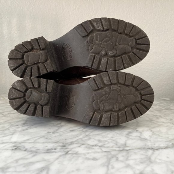 Kork-Ease siz Lace Up Leather Boots, 3 inch heals, 3/4 inch platforms, lug soles - Picture 7 of 8